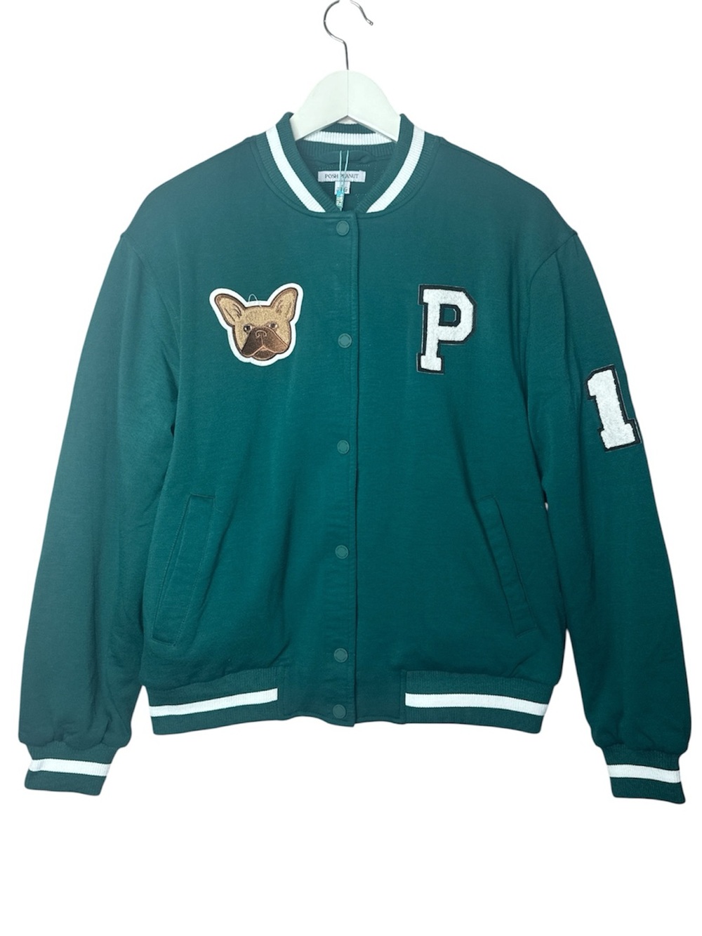 Posh Peanut Collegiate Varsity Jacket size Small